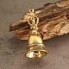 LIFAzqJIU Vajra Bell, Five-pronged Bell, Small Kagura Bell, Esoteric Buddhist Ritual Implement, Buddhist Implement, Amulet, Purification, Good Luck, H