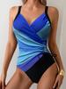 2025 Sexy Tight Drawstring One-Piece Bikini - New European & American Hot Spring Swimwear