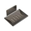 Space Aluminum Soap Dish Holder Wall Mounted Shower Soap Saver Heavy Duty Soap Tray  for Bathroom