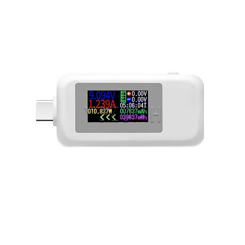 USB / Type-c Tester Multi-function Digital Display DC Voltage Ammeter Power Meter Mobile Power Charger Indicator