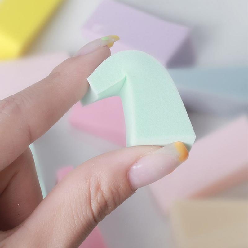 10 Pcs Nail Gradient Sponge Triangle Soft Ombre Tools Diy Gel Polish Painting Foams Color Shadow Manicure Nail Accessories