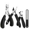Ingrown Toenail Manicure Tool Set, Large Nail Clippers, Pointed Beak Nail Cutters, Pedicure Tools for Paronychia Care