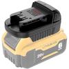 Adapter for DeWalt to Milwaukee Battery, Adapter for DeWalt 20V Lithium Batte ry Convert to for Milwaukee 18V M18 Battery for Mil-Waukee M18 Cordless