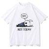Fashion Pattern Tshirt 100 Cotton Simple Mens Clothing Print Loose and Comfortable Tshirt