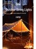 Solar LED Outdoor Camping Lantern String – Waterproof Fairy Lights for Tent, Balcony, and Tree Decoration