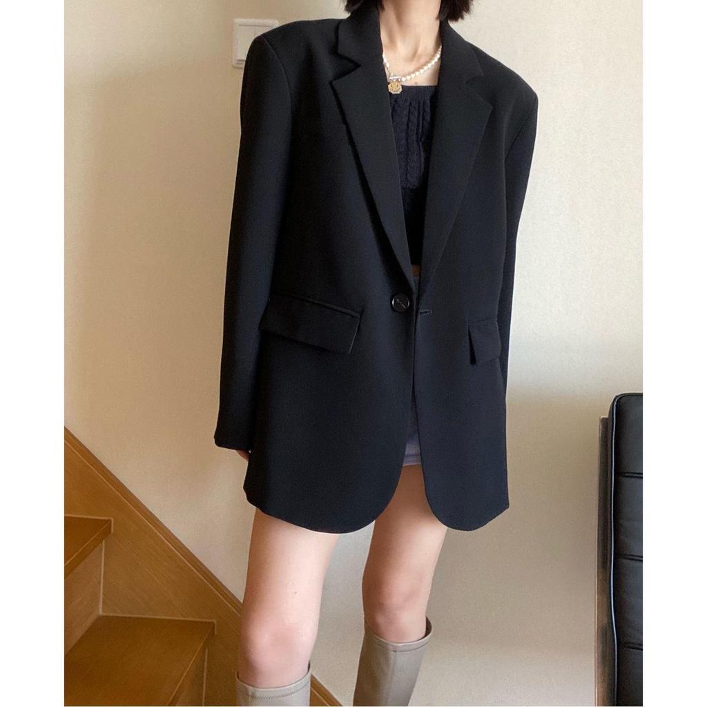 2024 Autumn High-Quality Loose-Fit Office Lady Fashion Blazer