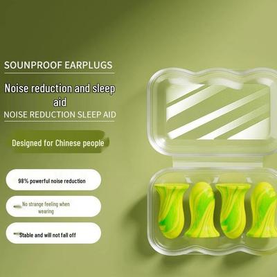 10 kusů špuntů do uší proti chrápání: Reduktor hluku pro spánek a studium