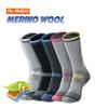 1 Paar Thermosocken aus Merinowolle für Herren Damen Winter Warmhalten Outdoor Ski Wandersocken Sport Thermococcus Verdicken M L X