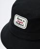 [Munsingwear] Bucket hat, padded, warm, adjustable size, cold weather, golf, MG4FCP76U BK00 (black)