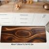 1Pcs Anti Fatigue Kitchen Rugs,  Luxury Wood Grain Print Waterproof Non-Slip Thick Cushioned Kitchen Mat Heavy Duty Comfort Standing Mat for Kitchen