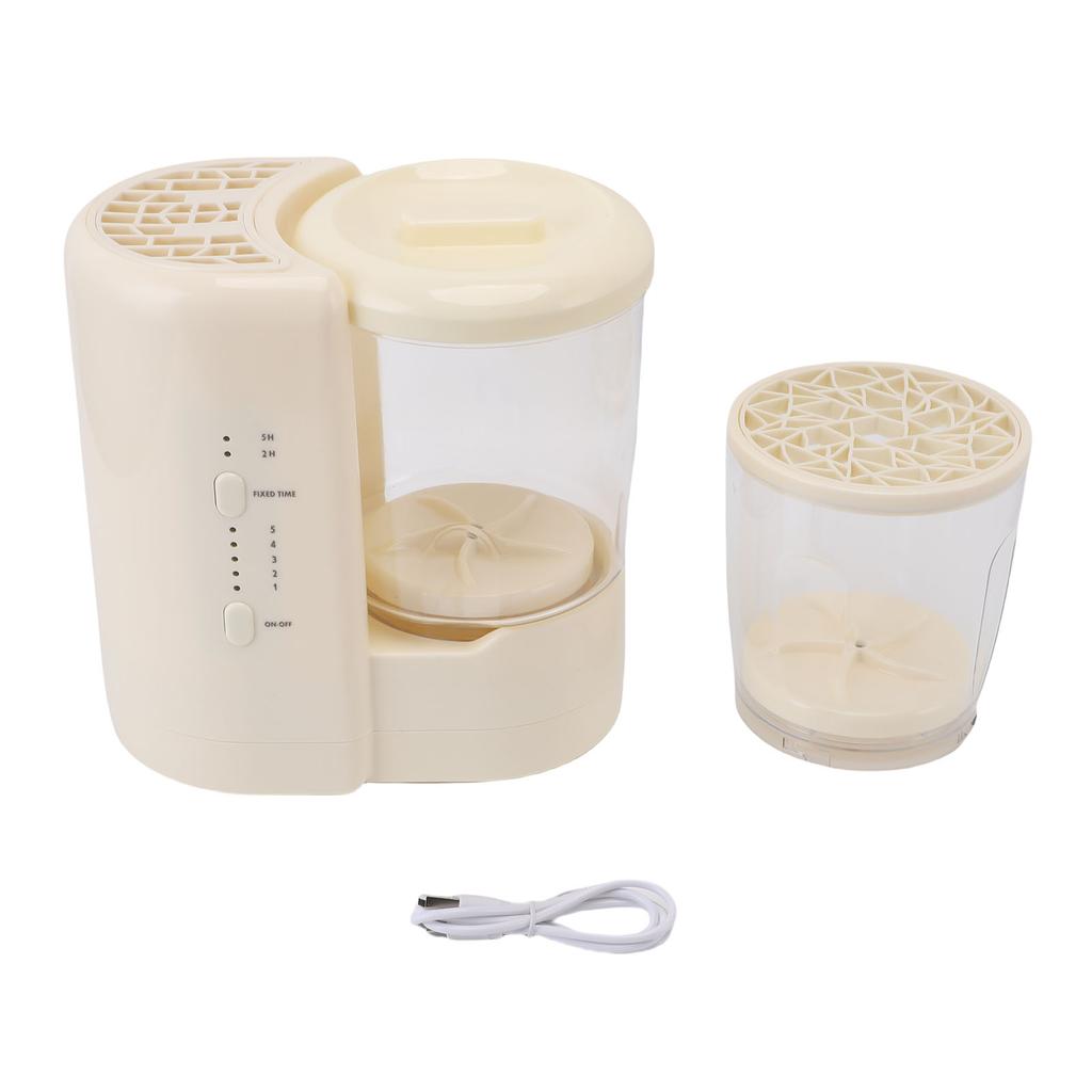 2 In 1 Multifunctional Underwear Washing Machine Automatic Cosmetic Makeup Brush Cleaner for Home Apartment Dorm Travel