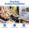 Hitzebeständiges Backfolienpapier Aluminiumfolie Strapazierfähige Folie Grillfolie Verpackung Outdoor-Grill