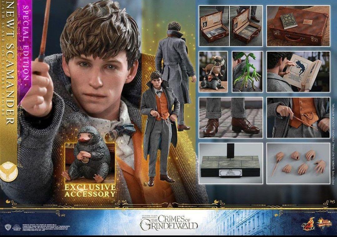 

[USED] Hot Toys Fantastic Beasts Newt Scamander Sapi Limited Edition