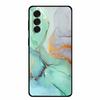 For Samsung Galaxy A17 Cases Marble Painted Black Silicone Back Cover Case for Galaxy A17 5G Protective Shell A17 Texture Bumper