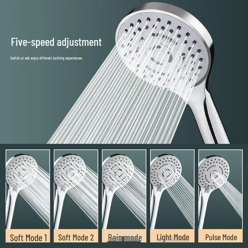 Complete Home Shower Boost Set: Sprinkler Head & Water Heater
