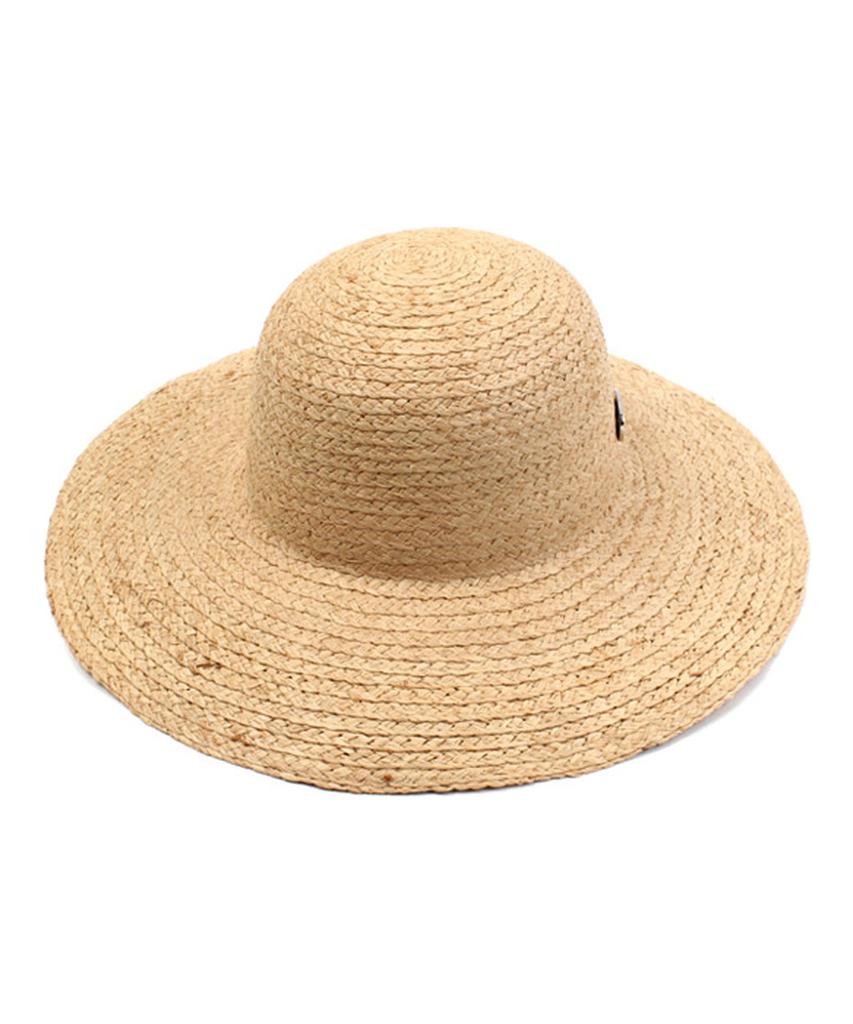 Yunibeosyeolkemiseuteuli Sv Metal Round Wire Raffia Hat