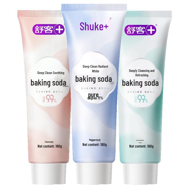

Sakyk Baking Soda Toothpaste 3-Pack