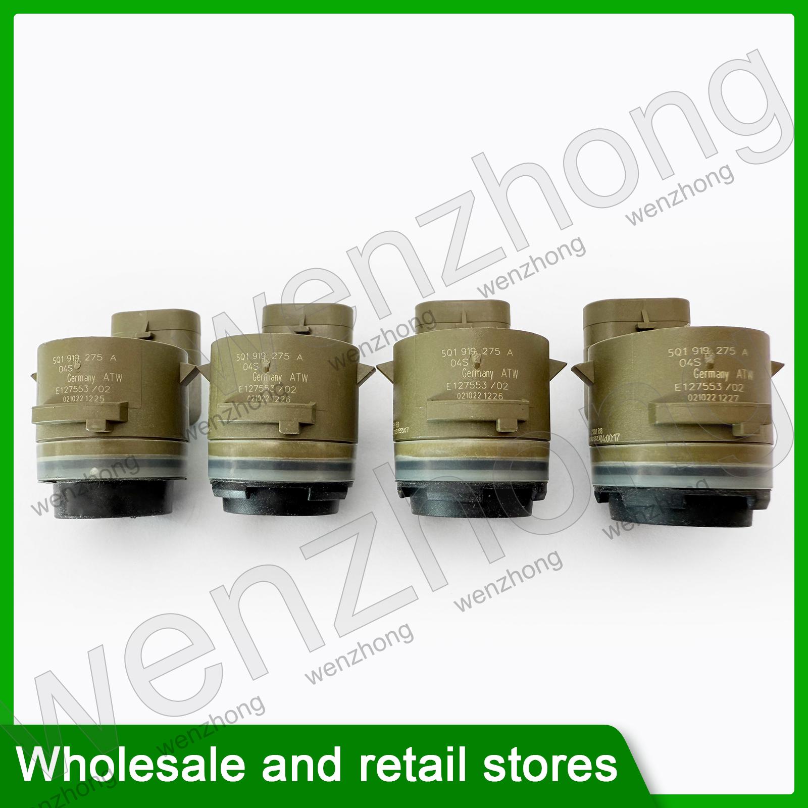 5Q1919275A 5Q1 919 275 A PDC Reversing Radar Sensor For A6 A7 A8 Q7 Q8 e-tron GT S6 S7 S8 SQ7 SQ8 4PCS