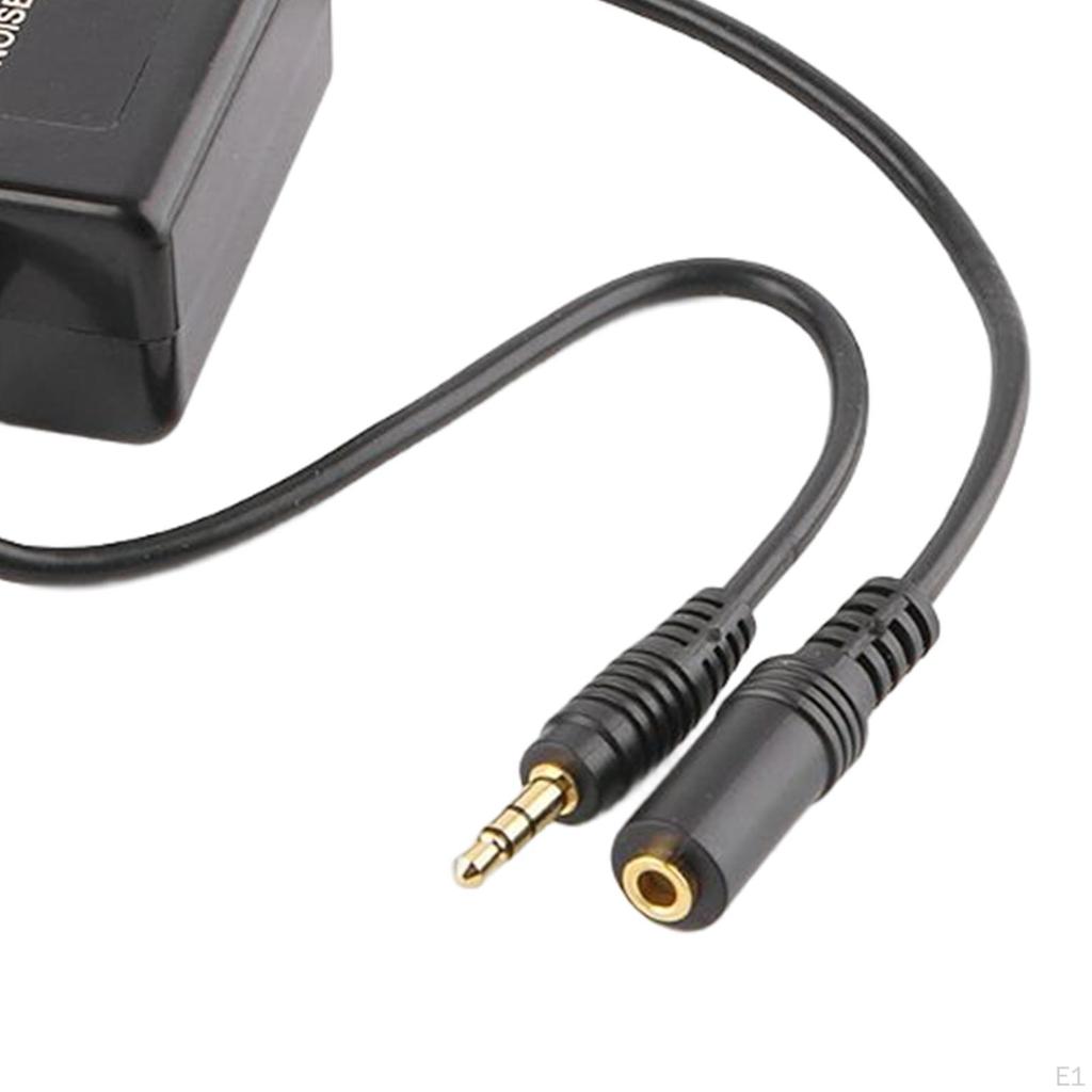 Ground Loop Noise Isolator, 3.5mm Eliminate The Buzzing for Home Stereo System