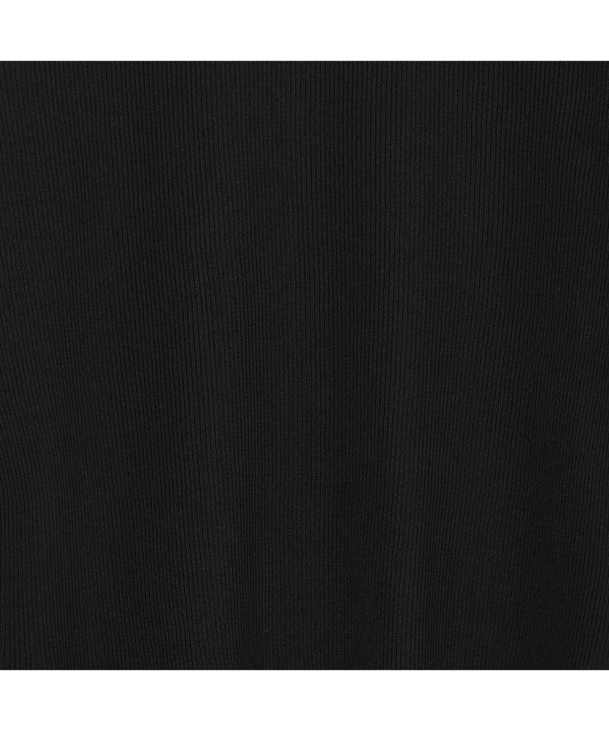 IOLO Light Cotton V-Collar Sweater_Black