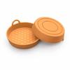 Silicone Car Coaster Round Shape Cup Holder Pad Eco-Friendly Silicone Coaster  Universal Fit
