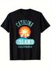 Local Mens 3X White Catalina Island California TShirt