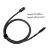USB C To USB C PD100W Charging Cable for Laptop Cellphone Hard Disk Thunderbolt4 8K@60hz Display USB4 Extension Cable