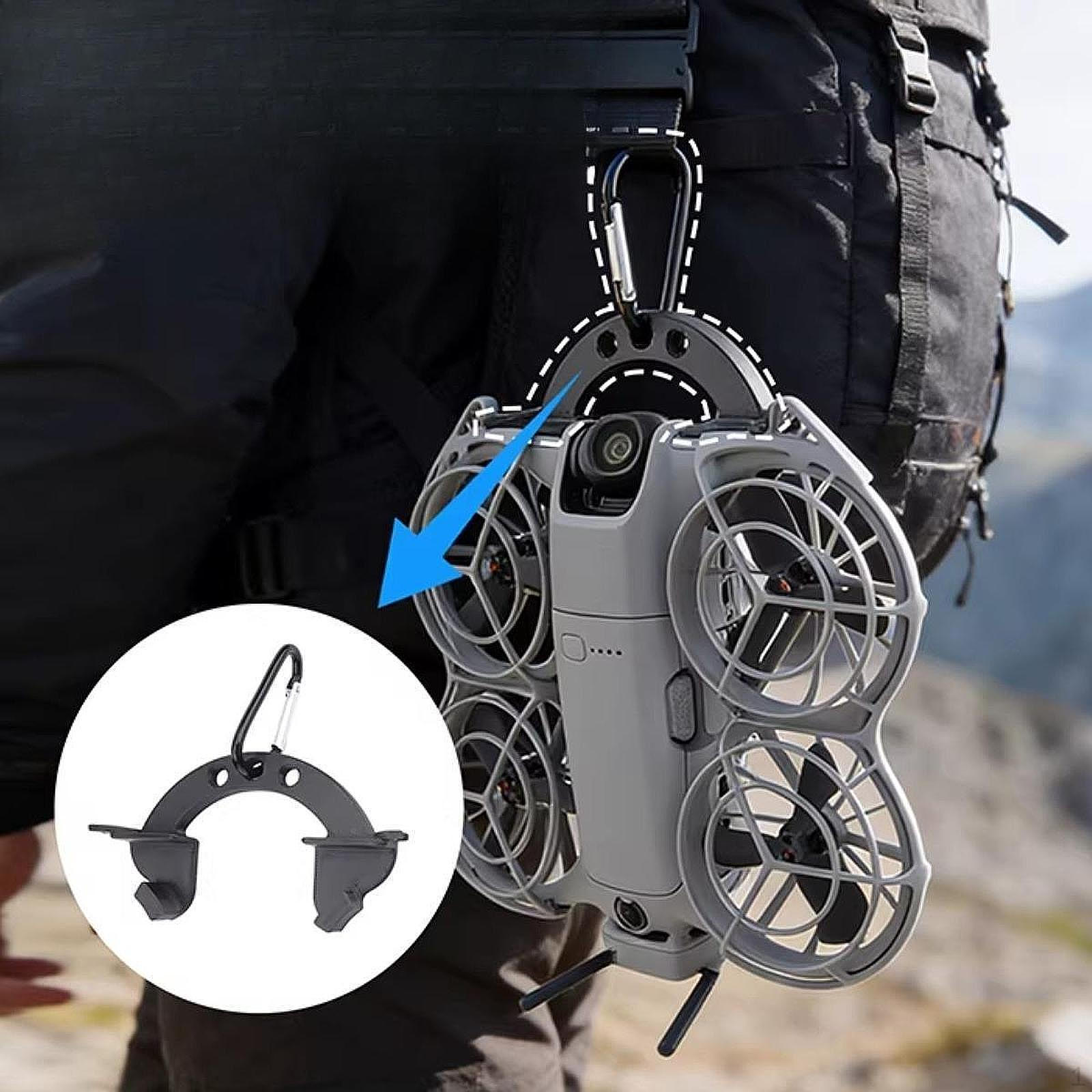

Backpack Clip Hook Accessories Versatile Lightweight Attachment Easy Installation Replace Parts High
