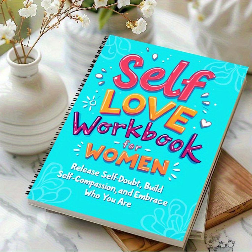 Self-LOVE Work And Encouragement Notebook, Women's Plan Manual, A5 Notebook, Bound Book, Effectively Record Plan Time