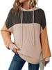 Hoodies Woman 2025 Autumn New Hoodie Y2K Patchwork Loose Tops Women Hooded Clothing Street Wear