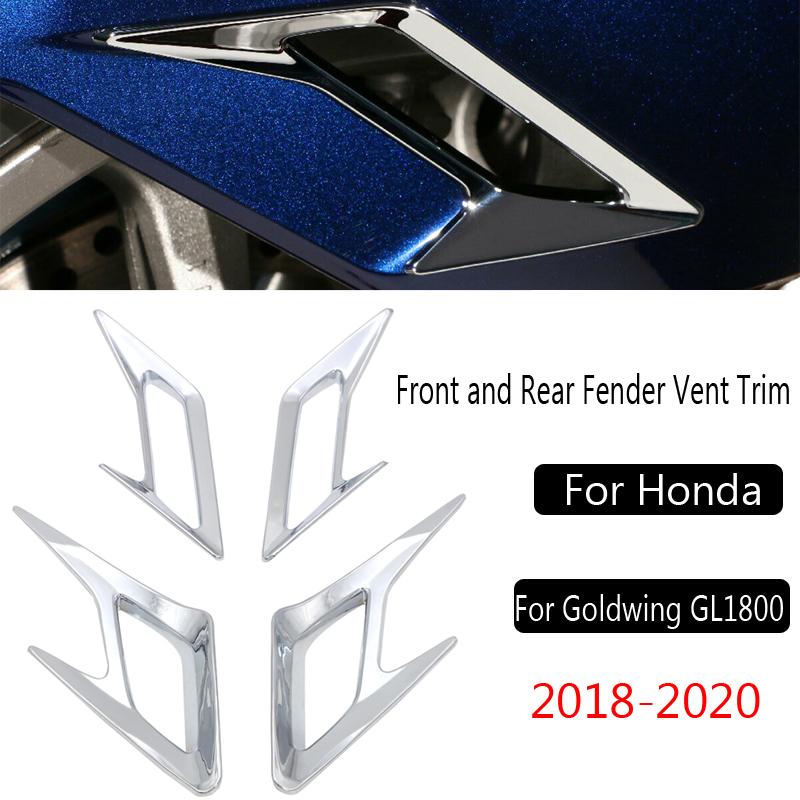 NUOVO Per Honda Gold Wing 1800 F6B GL1800 2018 2019 2020 2021 Accessori Moto Striscia Decorativa Cromata Anteriore e Posteriore