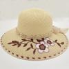 UV Protection Women's Sun Hat Flower Printed Straw Hat Fashion Fisherman's Hat  Summer Outdoor