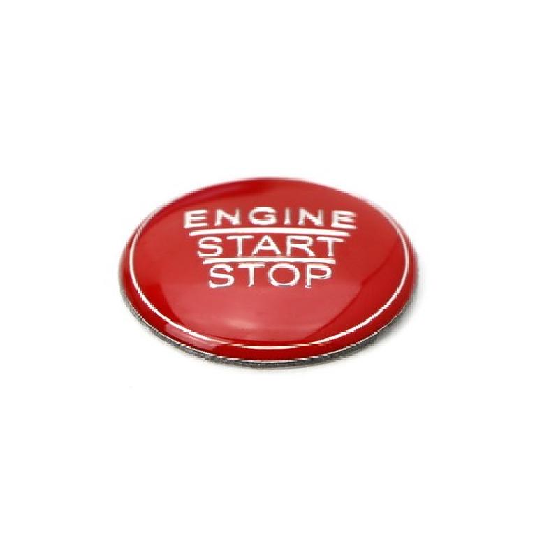 Red Keyless Engine Push Start Button Cover For Toyota Camry Tacoma Prius Avalon