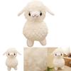 Cute Short Plush Sheep Doll Perfect Gift For Children's Birthday