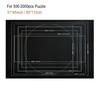 Mat Puzzles Jigsaw Roll Felt Mat Play Mat Puzzles Blanket For Up To 3000 Pcs Puzzle Accessories Portable Travel Storage Bag