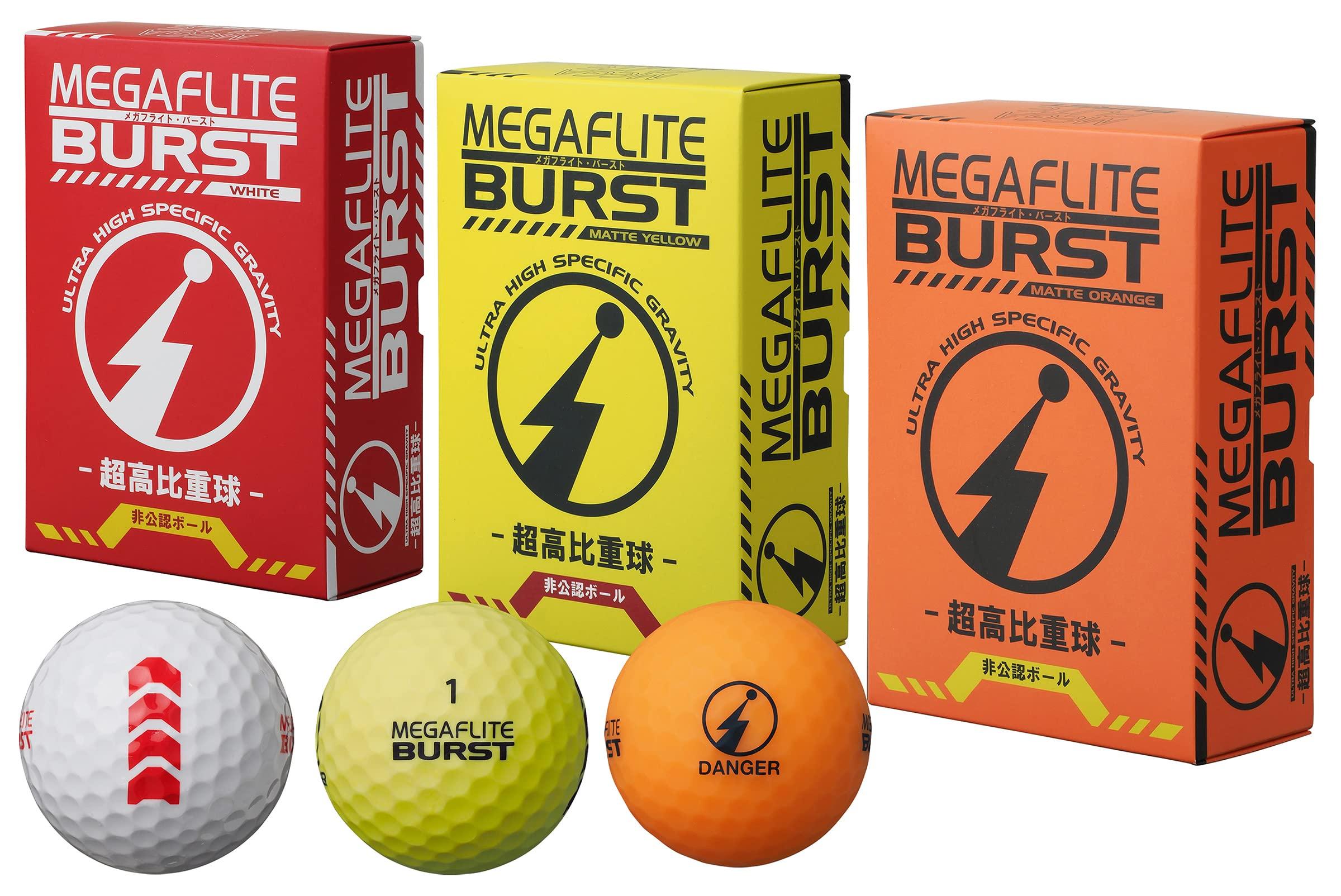 

Asahi Golf MEGAFLITE BURST Unofficial BALL 6P 6 pieces оранжевый