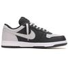 Nike Big Abrasion Resistant Breathable Abrasion Resistant Breathable Low top Skateboard Shoes Men's Black Gray 355152-016(TeamThree-)