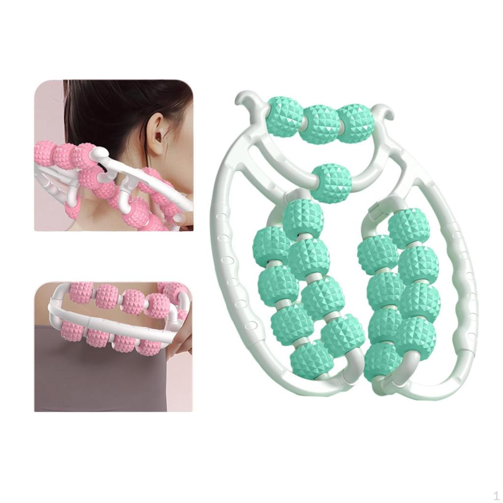 Muscle Recovery Roller with 20 Wheels for Complete Body Relief
