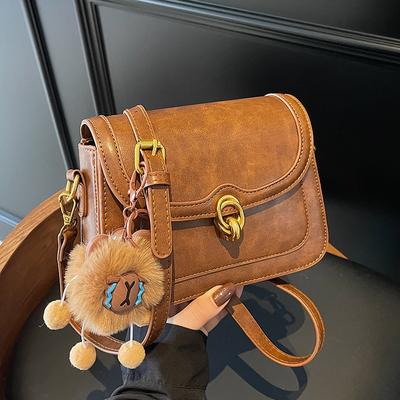 Nischen-Modetasche Damen neue Herbst- und Winter-Retro-Textur kleine quadratische Tasche Pendler-Freizeit-Umhängetasche Trend