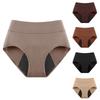 Menstruasjonstruser, Lekkasjesikre Truser Gjenbrukbare Kraftig Blødning Høy Midje Menstruasjonstruser Dame Barsel Menstruasjonsunderbukser