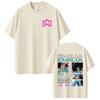 Singer Emilia Mernes MP3 Tour Graphic Tshirt Unisex Women Fashion Oversized Streetwear Summer Male Hip Hop Vintage Short Sleeve