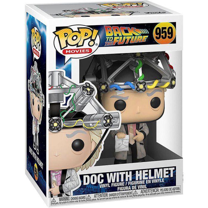 Funko Pop! Back To the Future S4 Doc with Helmet