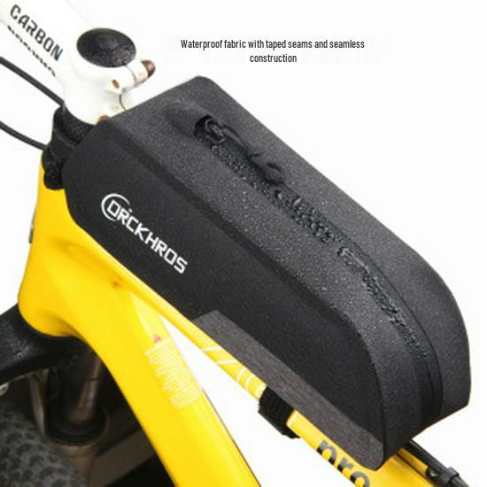 Bicycle Handlebar Rearview Mirror with Reflective Light - Folding Safety Mirror for Road Bikes