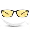 Men Anti-Blue Light Glasses Women Yellow Lens Driving Sun Glasses Outdoor UV400 Photochromic Glasses Ultra Light Eyepiece