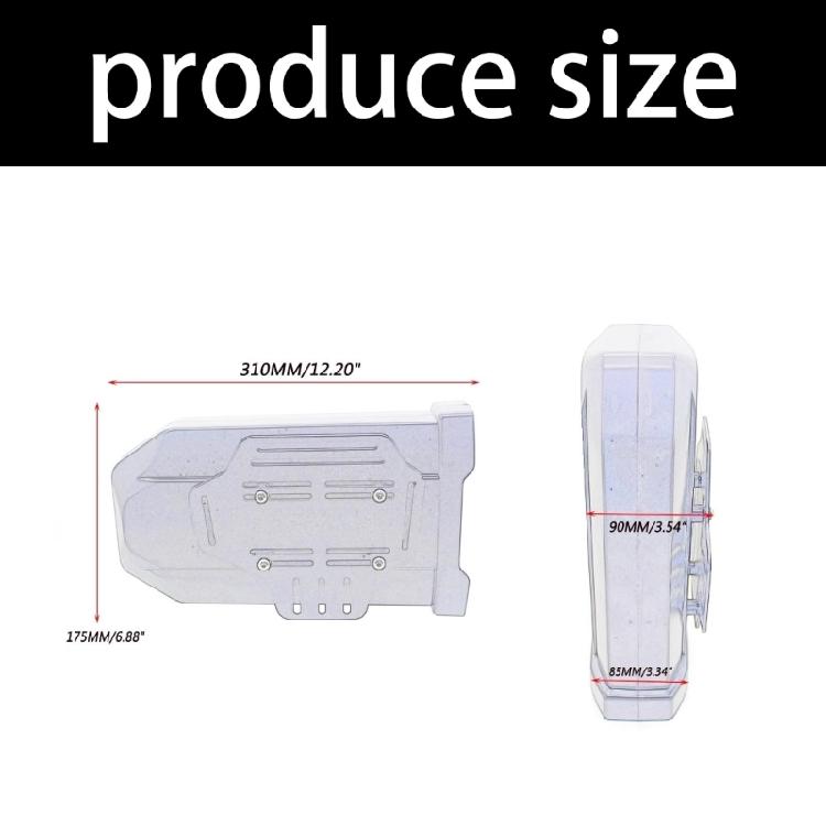 ABS Metal Motorcycle Side Box No Tools Assembly Waterproof Storage Solution Suitable for DS525X 500DS 650DS Motorcycles