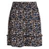 Short Floral Printed Fluid Skirt Woman VILA