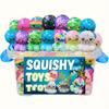 Mignon Poulpe Jouet Squishy, Balle Anti-Stress Douce à Rebond Lent avec Son, Récompense de Classe, Cadeau de Fête d'Anniversaire, Vacances pour Enfants