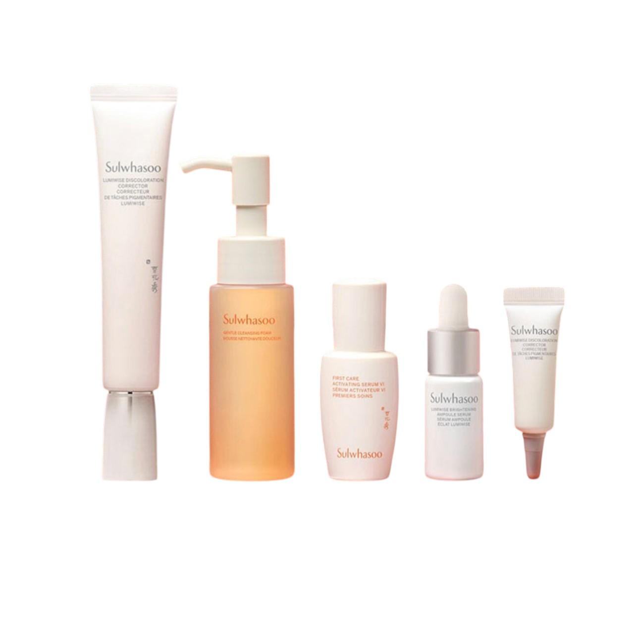 Sulwhasoo Snowise Brightening Spot Treatment 5-Item Special Set - Dark Spot Corrector & Radiance Revitalizing Kit