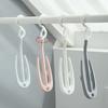 Double-hook Shoe Drying Rack, Multi-functional Rotating Shoe Hook for Balcony, Shoe Drying Rack and Clothes Drying Rack