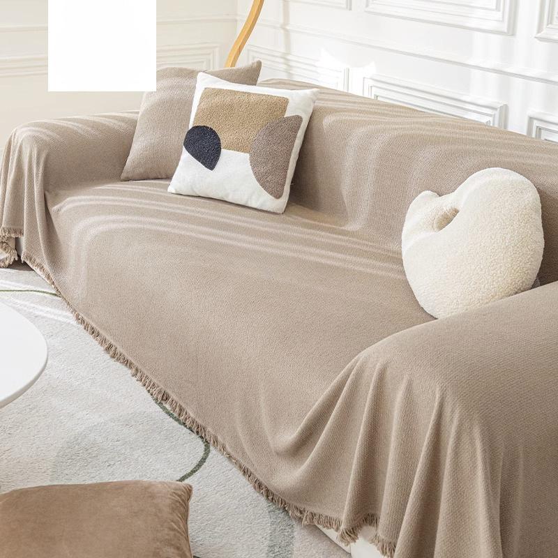 

Водонепроницаемый чехол для дивана из синели, полотенце, универсальный нескользящий чехол для дивана на четыре сезона, ткань с защитой от кошачьих лап, подушка для дивана, пылезащитный чехол 180-230cm